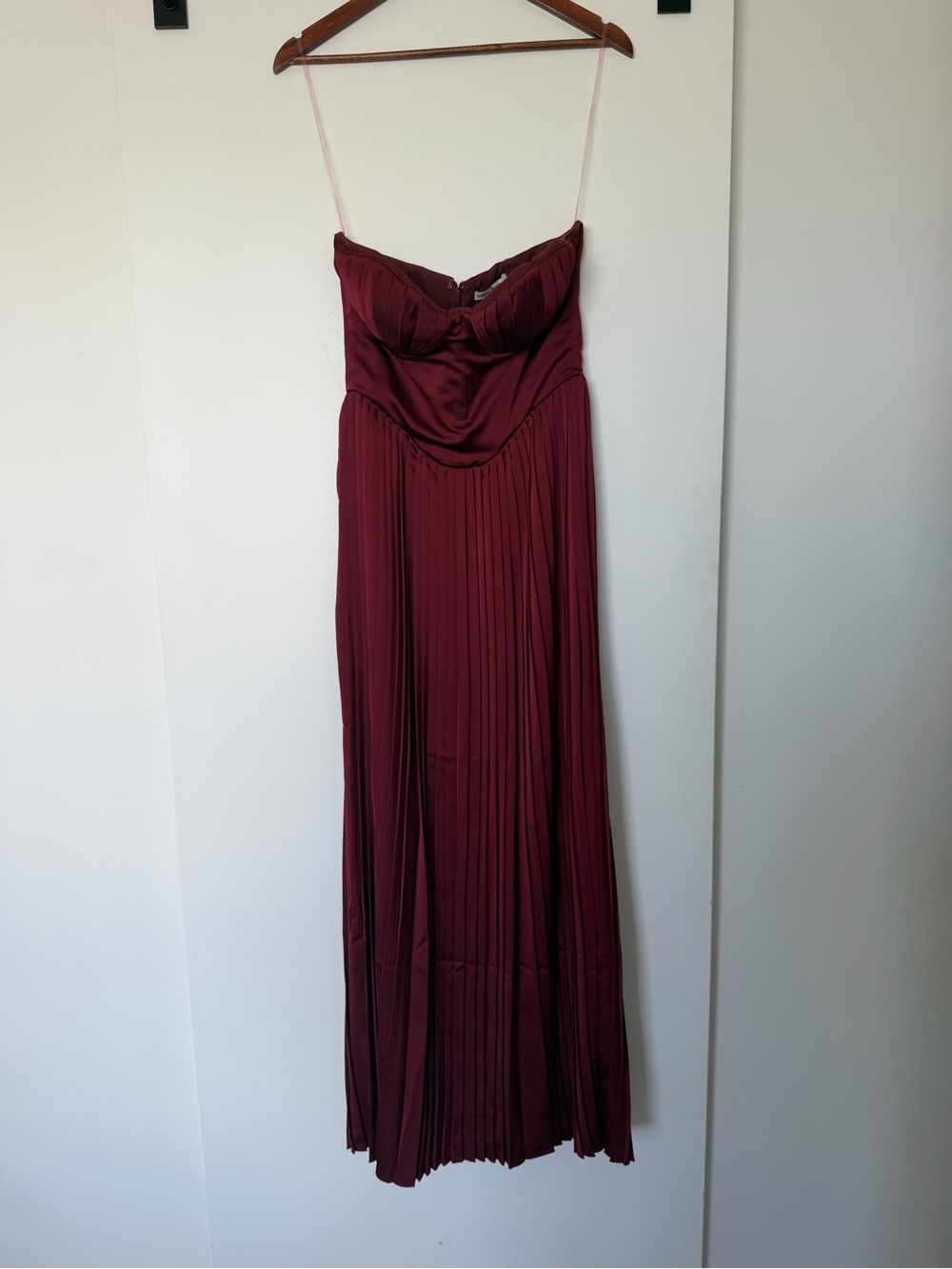 House of CB Burgundy Maxi Dress